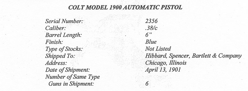 antique colt pistol serial numbers