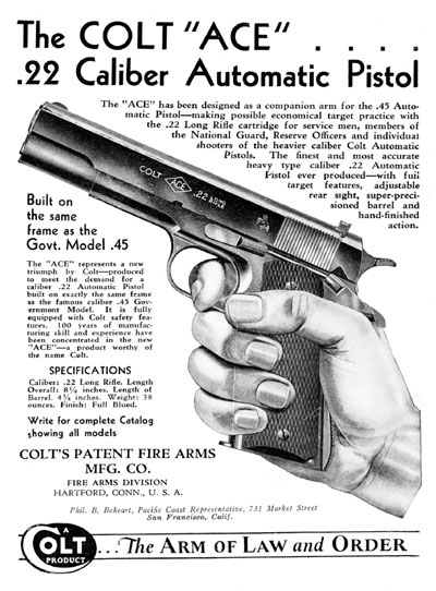 Colt "ACE" Advertisement