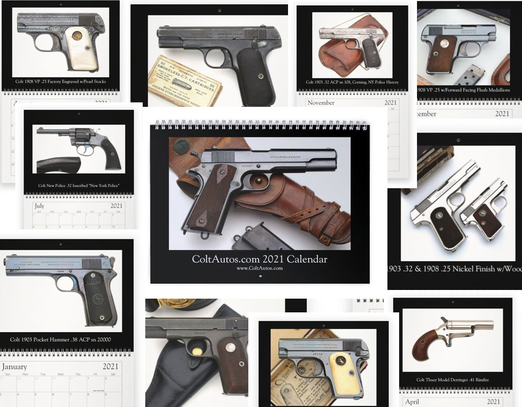 Colt Pistols and Revolvers for Firearms Collectors ColtAutos com 2021